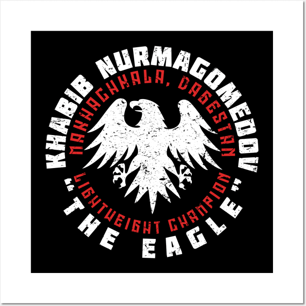 Khabib "The Eagle" Nurmagomedov Wall Art by MMAMerch